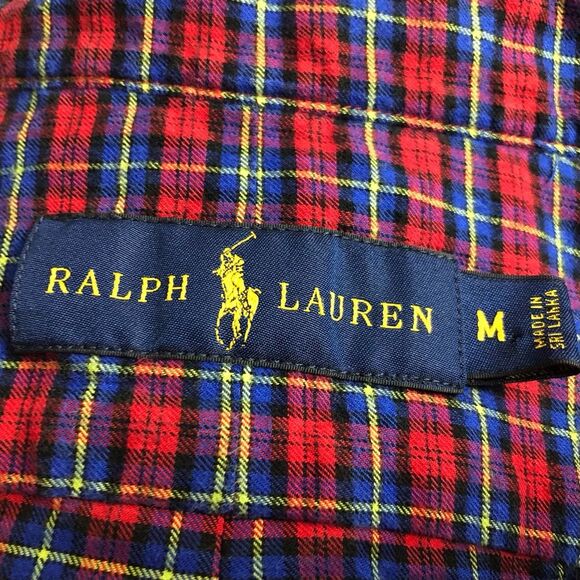Ralph Lauren Medium Button Down Long Sleeve Plaid - Picture 9 of 12